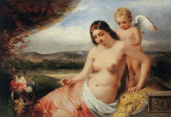 William Edward frost R.A. Venus and Cupid